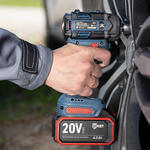 Гайковерт ударный аккумуляторный бесщеточный с максимальным крутящим моментом 500 Нм