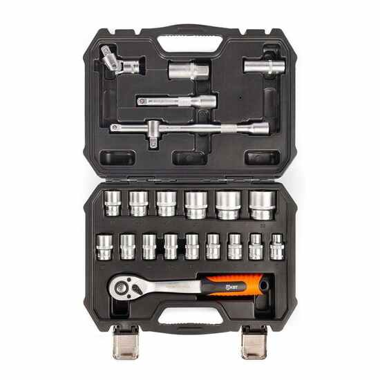 Набор автоинструмента 1/2’’, 22 предмета